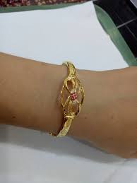 Tampilannya pun lebih terlihat elegan jika. Jual Gelang Emas Asli Kadar 875 Model Bangle Permata Variasi Di Lapak Joseanshop Bukalapak