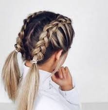 Leave most of your hair down either curly or straight and pull back your bangs and front sections in a type of braid. Simple Hairstyle For School Girl 10 Girl Hairstyles You Must Try In 2021