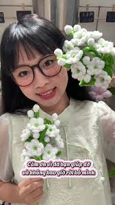 Hướng dẫn làm hoa nhài trắng từ kẽm nhung đẹp