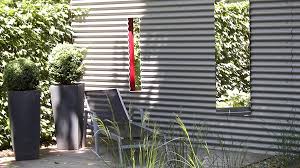 Spiegel Im Garten Palisaden Als Transparenter Blickschutz Idee Umsetzen