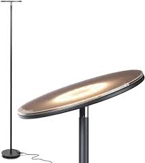 Brightech Sky Led Torchiere Super Bright Floor Lamp Contemporary High Lumen Light For Living Rooms Offices Dimmable Indoor Pole Uplight For Bedroom Reading Black Amazon Com