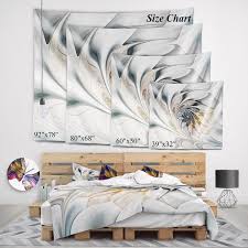 Polyester sea shore wall hanging with rod included. Designart Pink Flowers And Cute Butterflies Floral Wall Tapestry On Sale Overstock 20929286