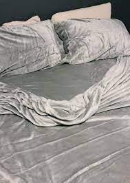 Got These Sheets That Feel Like Fuzzy Blankets Good Luck Ever Getting Me Out Of Bed Again Fuzzy Blanket Sheets Crib Bedding Sets