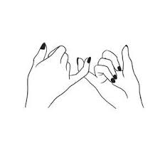 To pinky swear, or to make a pinky promise, is a traditional gesture most commonly practiced amongst children involving the locking of the pinkies of two people to signify that a promise. 1 186 Begenme 7 Yorum Instagram Da Kingasart Kingasart Pinky Promise Art Blackandwhit Schwester Tattoos Freunde Tattoo Zeichentechniken