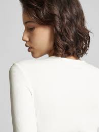 Sixth June Korte top met cut-outs in wit online kopen