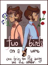 Say that they're always gonna stay together. Artstation Two Birds On A Wire Shirby