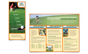 We provide lessons designed to suit your own requirements, from complete beginner to aspiring professional. Golf Instructor Course Brochure Template Word Publisher