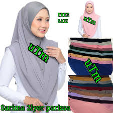 Promosi tudung harga borong pemborong tudung di sabah dan sarawak. Pemborong Tudung Murah Tudung Sarima Parissa Tudung 2 Layer Utm Pemborong Tudung Murah