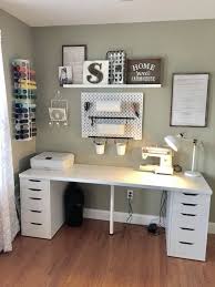 788 Linnmon Tischplatte Zwei Alex Schubladen Hinten Ein Mittelbein Hobbykamer Bureau Knutselkamers Slaapkamerdecoratie