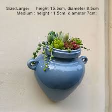 Large square unpainted wooden planter indoor flower box plant pots to decorate. Ceramic Wall Planters Planters For Succulents Blue Ceramic Plant Pots Indoor Gardening Garden Wall Decor Sprouting Trays Ceramic Wall Planters Wall Planterplanters For Succulents Aliexpress