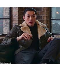The gentlemen is a crime comedy film directed by guy ritchie starring matthew mcconaughey, charlie hunnam, michelle dockery, henry golding, eddie marsan The Gentlemen Dry Eye Jacket Henry Golding Leather Jacket Bossjackets