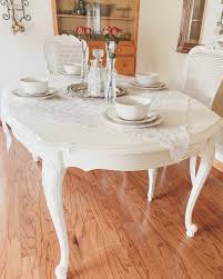 Discover stylish dining room furniture and kitchen & dining furniture sets online at great prices. French Dining Table Antique White Shabby Chic Dining Room Table Shabby Chic Dining Painted Dining Table