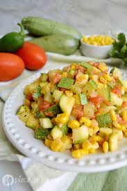 Calabacitas A La Mexicana Pizca De Sabor