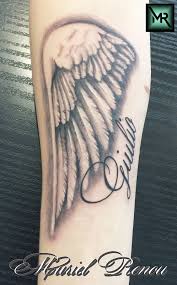 Tatouage aile d ange avant bras. Tatouage Aile Ange Cristattoo83