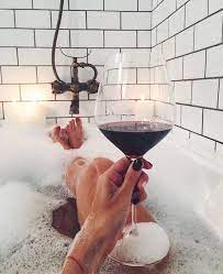 Hot tub in background female taking a relaxed bath stock video and explore similar videos at adobe stock. Xenia Blog Bath Wine Home