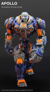 Apollo 3d Printed Action Figure Assembled From Toy Forge I Don T Know Who He Is If He Is Even A Real Character From Something Prints Art Toy Action Figures