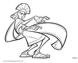 Insist on using crayons over watercolor, as the latter may be difficult to handle. Kuzco The Emperor The Emperor S New Groove Color Page Disney Coloring Pages Color Plate Disney Coloring Pages Emperors New Groove The Emperor S New Groove