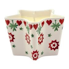 Emma Bridgewater Christmas Joy Star Candle