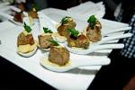 Mini jacket potato canapes Sydney