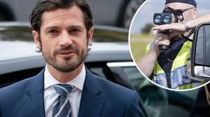 Prins Carl Philip fast för fortkörning