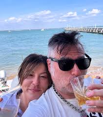 When your wife and your ex wife wear the same dress to a Sly/Burkett family  dinner…. #notawkward #superfuckingfunny I can't wait to play Tony Sly songs  that no one's ever heard before