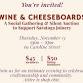 Wine & Cheeseboards: A Social Gathering & Silent event image