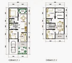 Denah rumah type 60 termasuk rumah yang memadai untuk keluarga menengah hingga menengah ke atas. 20 Gambar Denah Rumah Minimalis Type 36 1 Lantai Desainrumahnya Com