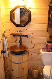 vessel sinks real log homes