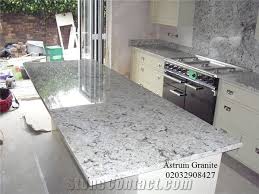 arctic cream granite kitchen worktop