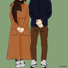 1.2 gambar kartun lucu & unik. Halaman Download Belajar Kartun Muslimah Pasangan Animasi Kartun
