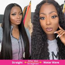 Mslynn hair wigs virgin human hair bundles,360 lace wigs,hd transparent lace wig,human hair lace front wigs,full lace wigs,fake scalp wig,colorful hair,factory direct sales with lowest price. Wet And Wavy Water Wave Human Hair Lace Front Wigs With Baby Hair Free Shipping Yolissa Hair