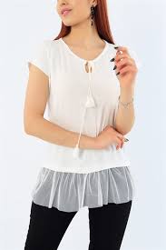 14 95 Tl Etegi Tullu Bluz 31624 Modamizbir 2020 Bluz Moda Stilleri Mankenler