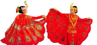 Pola lantai yang digunakan pada tari ini pun memiliki nama tertentu, seperti gawang jejer wayang, gawang tigatiga, gawang perang, dan gawang kalajengking. Kelengkapan Dan Ragam Gerak Tari Merak Mikirbae Com