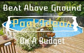 However, designing a deck for an above ground pool is a little different from designing a deck that exists off the side of your home or patio. Best 11 Diy Above Ground Pool Ideas On A Budget