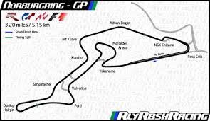 There is also an authentic part wich is now the entrance road to the parking of the grand prix strecke. Nurburgring Realish Racing