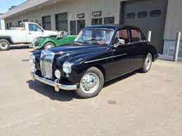 1958 Mg Magnette Zb Classic Cars Classic Cars Online Burgundy Leather