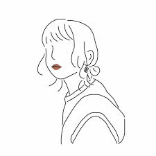 yuribo イラスト on instagram 佐賀の美容師さん 似てると好評で良かったです こちらは似顔絵のため他の方の使用はお控えください 線画アート イラスト かわいいスケッチ