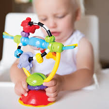 Playgro rotating rattle with suction cup