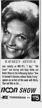 STL-Born Actress Maureen Arthur, 1966