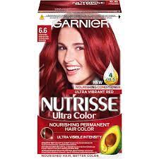 A red depositing shampoo will also help the color last longer. Garnier Nutrisse Ultra Color 6 6 Intense Red