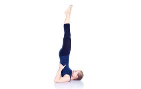 This Is The Shoulderstand Pose It Feels Really Good In My Back And Gives It A Nice Stretch I Always Feel As Thoug Thyroid Yoga Yoga Shoulder Thyroid Exercise