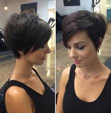 Hair is long enough to be styled in a variety of ways, and these flattering bangs can be quickly grown out if if you're into short layered hairstyles, short, choppy bangs usually give length to the face this short style features a long on top pixie where hair is pushed forward to create bangs that fall. 70 Cute And Easy To Style Short Layered Hairstyles