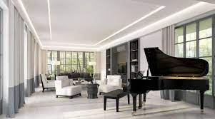 Check out the many different living room styles and sizes that feature a piano. Small Modern Living Room With Piano Novocom Top