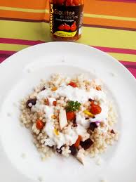 Maybe you would like to learn more about one of these? Salad Of Toasted Pearl Couscous And Spiced Creamy Sauce Lundi Veggie