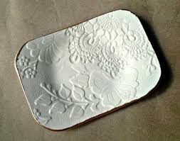 This Item Is Unavailable Jewelry Dish Ceramic Texture Lace Jewelry