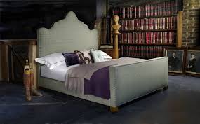 Picture a large modern sleigh bed framed by sleek modern nightstands topped by modern decorative and functional lighting. Luxury Savoir Master Beds The New 2016 Summer Trend