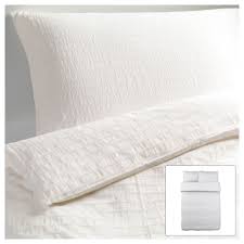Ofelia Vass Duvet Cover And Pillowcase S White Full Queen Double Queen Ikea Ikea Duvet Cover Ikea Duvet White Duvet Covers