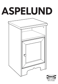 #ikeaatmyplace to share your home inspo & we'll regram our favourites. Ikea Aspelund Bedside Table 14x14 Instructions Manual Pdf Download Manualslib