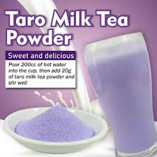 Even when i ask for little ice it's filled half way, and Taro Milk Tea Powder Taiwantrade Com