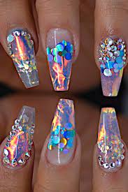 Fire And Ice Is The New Nail Trend You Need To Try Asap New Nail Trends Nail Trends Rhinestone Nails